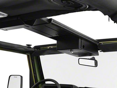 Tuffy Security Products Single Compartment Overhead Console (76-06 Jeep CJ5, CJ7, Wrangler YJ & TJ)