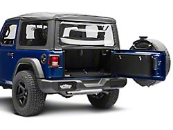 Tuffy Security Products Tailgate Lockbox with Keyed Lock (18-24 Jeep Wrangler JL)
