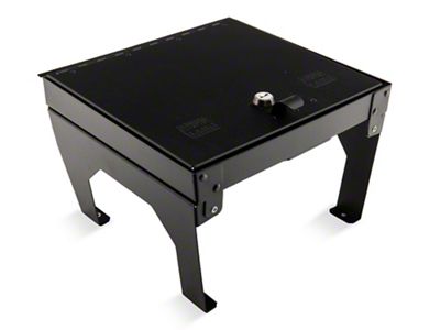Tuffy Security Products Security Console Safe with Keyed Lock (14-21 Tundra w/ Fixed Center Console)