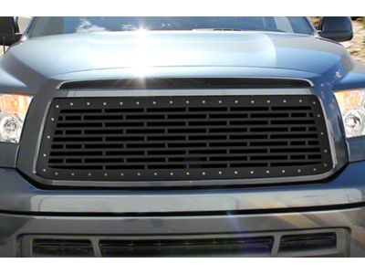 1-Piece Steel Upper Grille Insert; Bricks (10-13 Tundra)