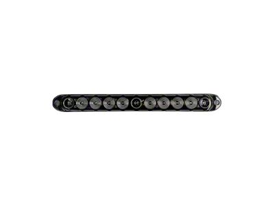 15-Inch Mini LED Tailgate Bar with Reverse Light; Smoked (Universal; Some Adaptation May Be Required)