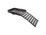 2-Inch Receiver Hitch Cargo Carrier with Ramp; 50-Inch x 30-1/2-Inch (Universal; Some Adaptation May Be Required)
