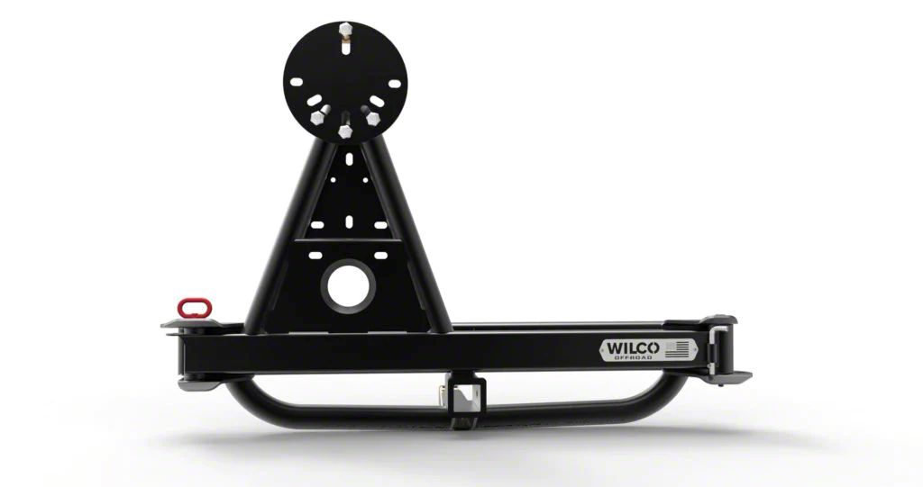 Tundra 2Inch Receiver Hitch Hitchgate Offset; Swings to Passenger Side