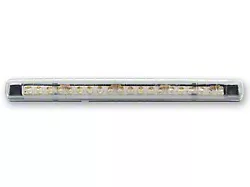 20-Diode Single Row LED Light; Clear Lens; White (Universal; Some Adaptation May Be Required)