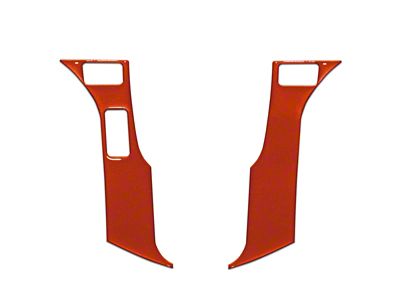3-Button Steering Wheel Accent Trim; Inferno (14-21 Tundra)