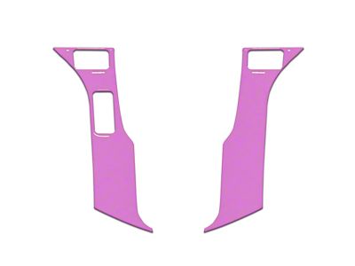 3-Button Steering Wheel Accent Trim; Lavender Purple (14-21 Tundra)