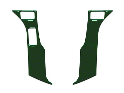 3-Button Steering Wheel Accent Trim; Army Green (14-21 Tundra)