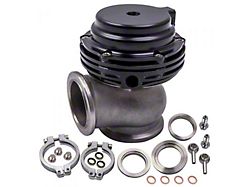 38mm V-Band External Wastegate; Black (Universal; Some Adaptation May Be Required)