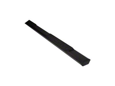 4-1/2-Inch Hexagonal Straight Side Step Bars; Titanium Black (07-21 Tundra Double Cab)