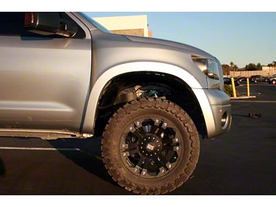 4-Inch Bulge Fenders; Fiberglass (07-13 Tundra)