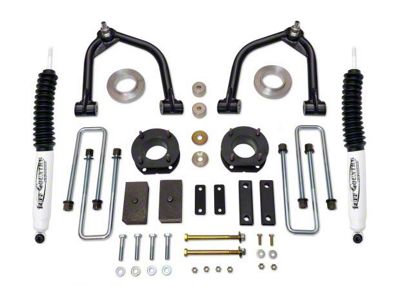 Tuff Country 4-Inch Uni-Ball Upper Control Arm Suspension Lift Kit with SX8000 Shocks (07-21 Tundra, Excluding TRD Pro)