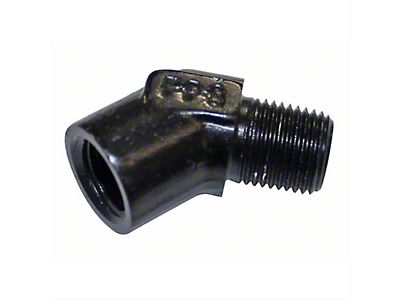 Fragola 1/8npt 45-Degree Adapter Fitting Male/Female 491501BL