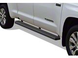 5-Inch iStep Running Boards; Black (07-21 Tundra Double Cab)