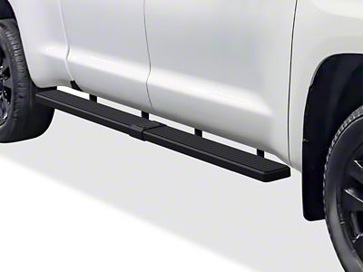 5-Inch iStep Wheel-to-Wheel Running Boards; Black (07-21 Tundra CrewMax)