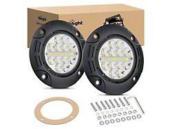 5-Inch LED Flush Mount Spot Lights (Universal; Some Adaptation May Be Required)