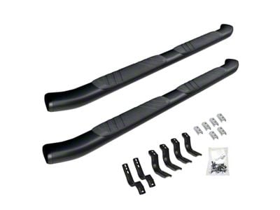 Go Rhino 5-Inch OE Xtreme Composite Side Step Bars; Black (22-25 Tundra CrewMax)