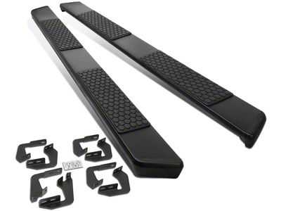 5.50-Inch Honeycomb Step Running Boards; Black (07-21 Tundra CrewMax)