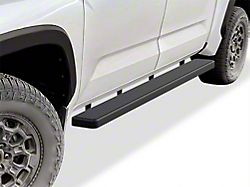 6-Inch iStep Running Boards; Black (22-26 Tundra CrewMax)