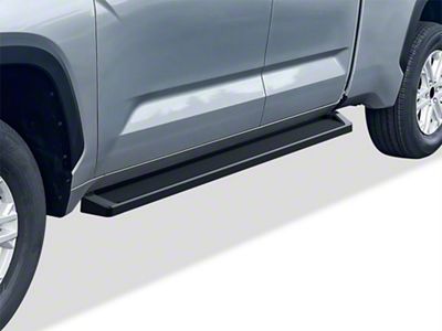 6-Inch iStep Running Boards; Black (22-25 Tundra Double Cab)