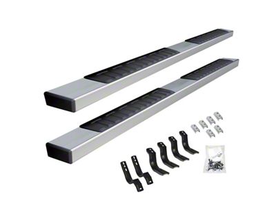 Go Rhino 6-Inch OE Xtreme II Side Step Bars; Polished (22-25 Tundra CrewMax)