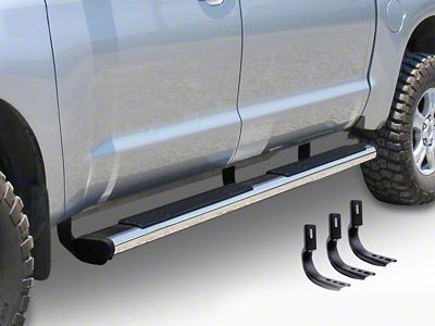 Go Rhino 6-Inch OE Xtreme Side Step Bars; Polished (22-25 Tundra CrewMax)