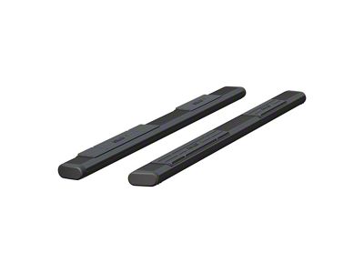 6-Inch Oval Side Step Bars without Mounting Brackets; Black (07-21 Tundra CrewMax)