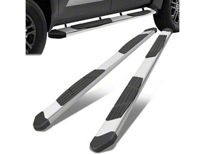 6-Inch Running Boards; Stainless Steel (22-25 Tundra CrewMax)