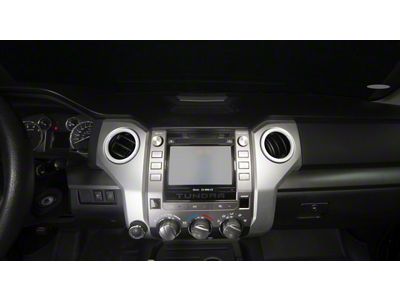 A/C Vent Ring Cap Accent Trim; Silver Sky Metallic (14-21 Tundra)
