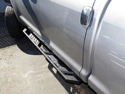A-Style Running Boards; Black (07-21 Tundra Double Cab)