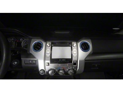 A/C Vent Ring Cap Accent Trim; Cavalry Blue (14-21 Tundra)