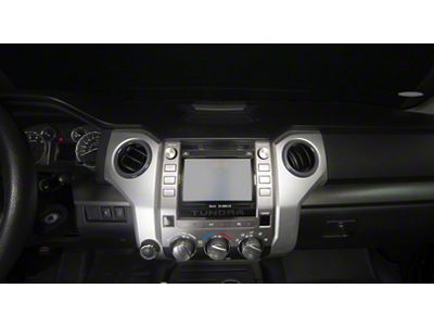 A/C Vent Ring Cap Accent Trim; Charcoal Silver (14-21 Tundra)