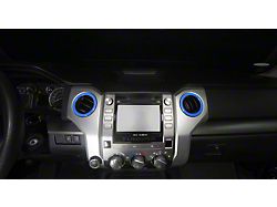 A/C Vent Ring Cap Accent Trim; Voodoo Blue (14-21 Tundra)
