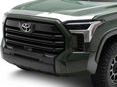 Aeroskin Hood Protector; Chrome (22-25 Tundra)