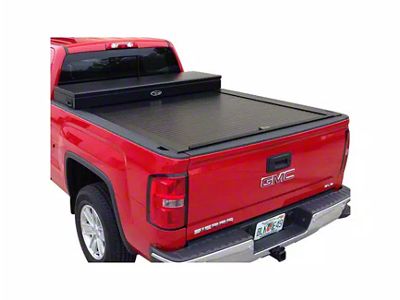 Truck Covers USA American Work Tool Box Hard Retractable Tonneau Cover (22-25 Tundra)