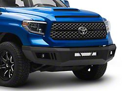 Armour Front Bumper with LED Lights; Black (14-21 Tundra)