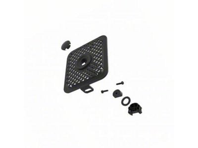 Armour II Front Bumper Sensor Relocation Kit; Black (14-21 Tundra)