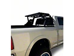 Armour II Roll Bar with Basket; Black (07-26 Tundra)
