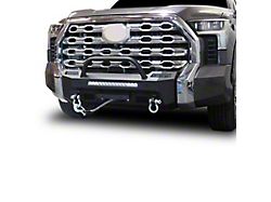Armour III Heavy Duty Winch Front Bumper with 20-Inch LED Light Bar and 12K Synthetic Rope Winch (22-25 Tundra, Excluding Hybrid)