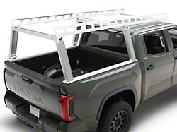 Base K2 Over Cab Rack; Silver (07-26 Tundra w/ 5-1/2-Foot Bed)