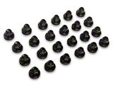 Black Factory Style Lug Nut Kit; 14mm x 1.5; Set of 24 (22-25 Tundra)