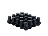 Black OE Style Mag Lug Nuts for OEM Wheels; M14x1.5; Set of 24 (22-26 Tundra)