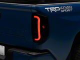 Sequential LED Tail Lights; Gloss Black Housing; Smoked Lens (14-21 Tundra)
