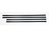 Chrome Delete Body Side Moldings; Gloss Black (07-21 Tundra)