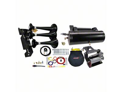 Direct Fit Onboard Air System and Model 230 Beast Triple Train Horn (07-21 Tundra)
