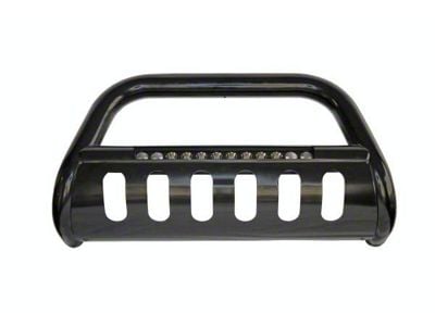 Bull Bar with 20-Inch LED Light Bar; Semi-Gloss Black (07-21 Tundra)
