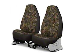 Camo Custom 1st Row Bucket Seat Covers; True Timber Kinati (14-21 Tundra w/ Bucket Seats)