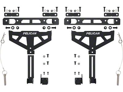 Cargo Case Cross-Bed Mount (07-25 Tundra w/ Deck Rail System)