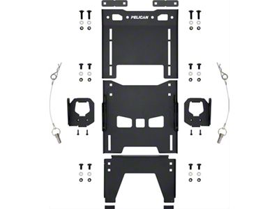 Cargo Case Side Bed Mount (07-25 Tundra w/ Deck Rail System)