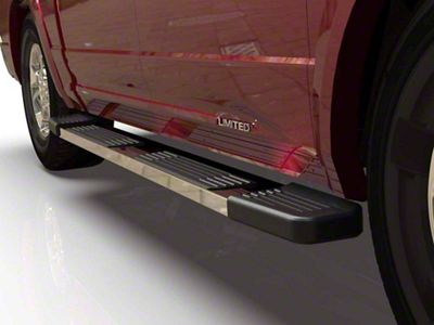 CB3 Running Boards; Stainless Steel (07-21 Tundra CrewMax)