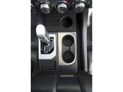 Center Console Cup Holder Replacement Accent Trim; Quicksand Tan (14-21 Tundra)
